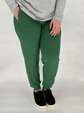 Load image into Gallery viewer, Pine Green Joggers w/ Pockets
