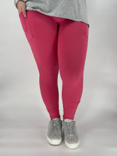 Load image into Gallery viewer, Hot Pink Leggings w/ Pockets
