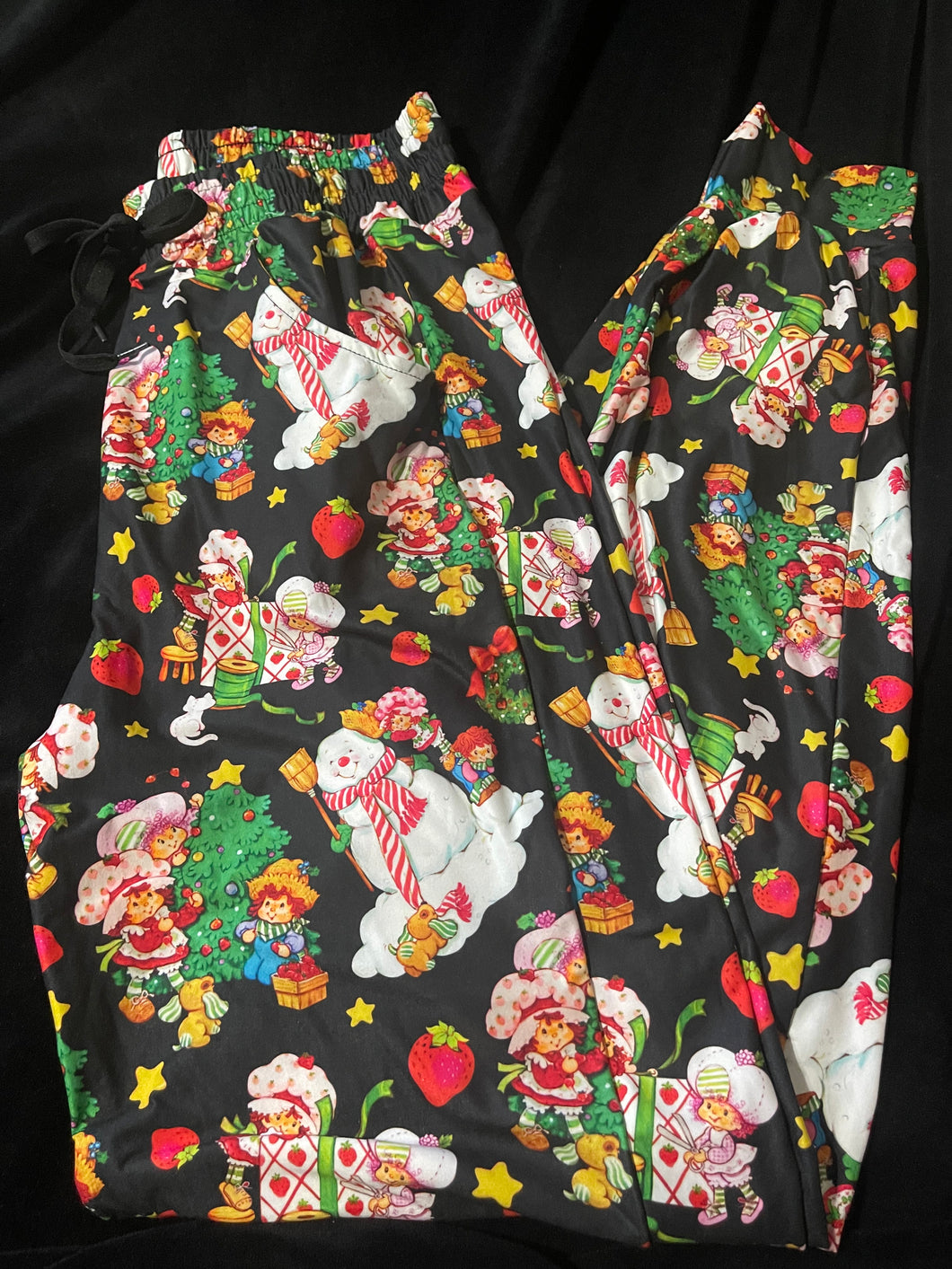 Strawberry Christmas joggers