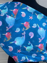 Load image into Gallery viewer, Narwhal capris with pockets

