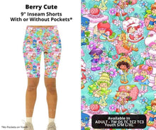 Load image into Gallery viewer, Berry Cute pocket shorts
