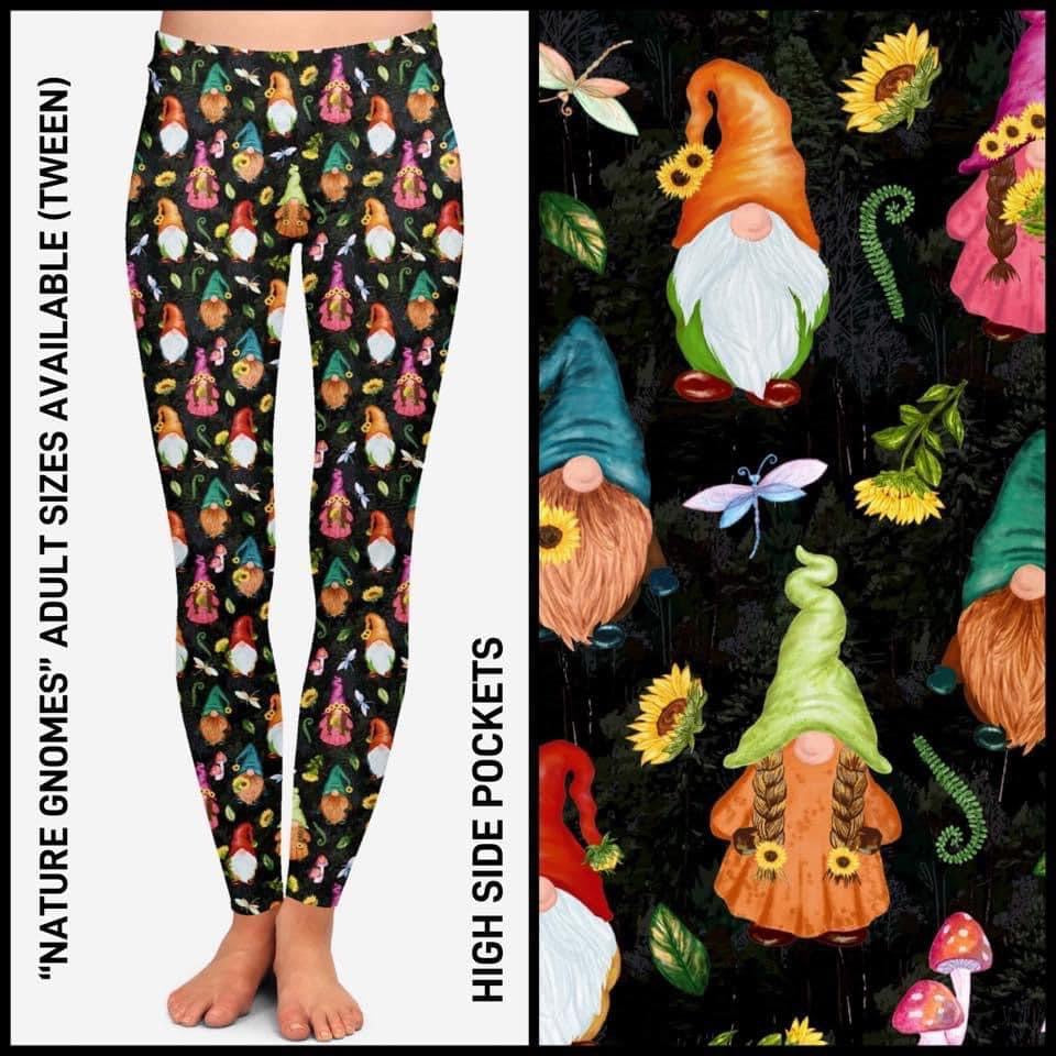 Nature gnome leggings with pockets (AR)