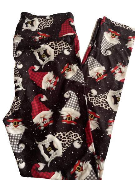 LP Santa gnome leggings