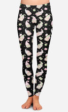 Load image into Gallery viewer, Shabby polka dot Gnome leggings
