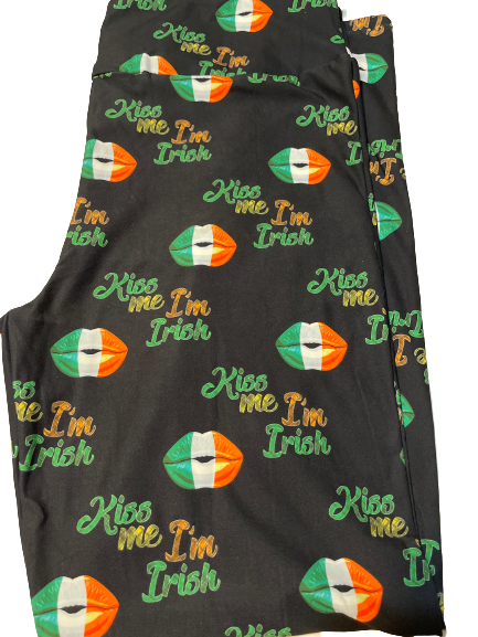 Kiss me I’m Irish leggings