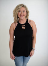Load image into Gallery viewer, SOLID KEYHOLE TANK TOPS

