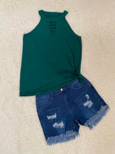 Load image into Gallery viewer, SOLID KEYHOLE TANK TOPS
