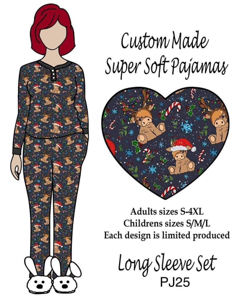 Highland Christmas pjs
