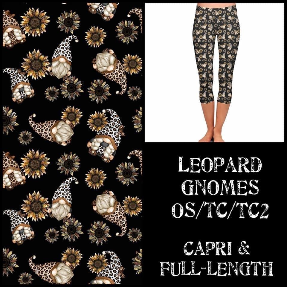 Leopard gnome leggings