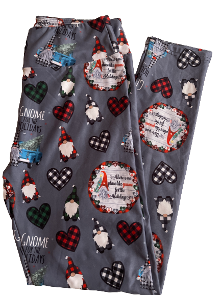Gnome for the holidays leggings