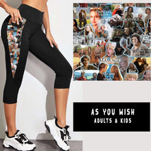 Load image into Gallery viewer, OUTFIT RUN 5- AS YOU WISH LEGGINGS/CAPRI/JOGGERS
