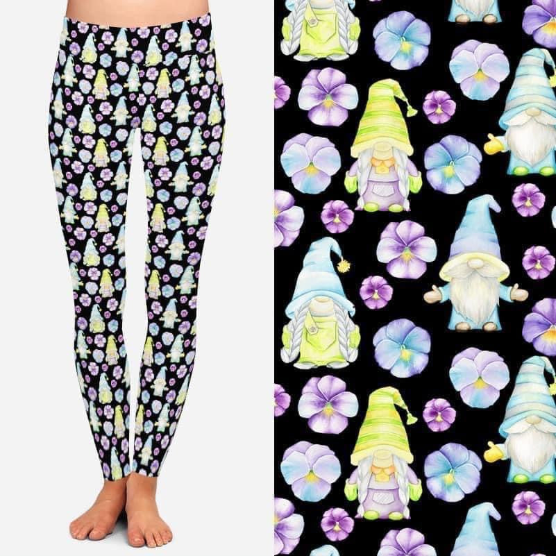 Spring gnome leggings(mila)