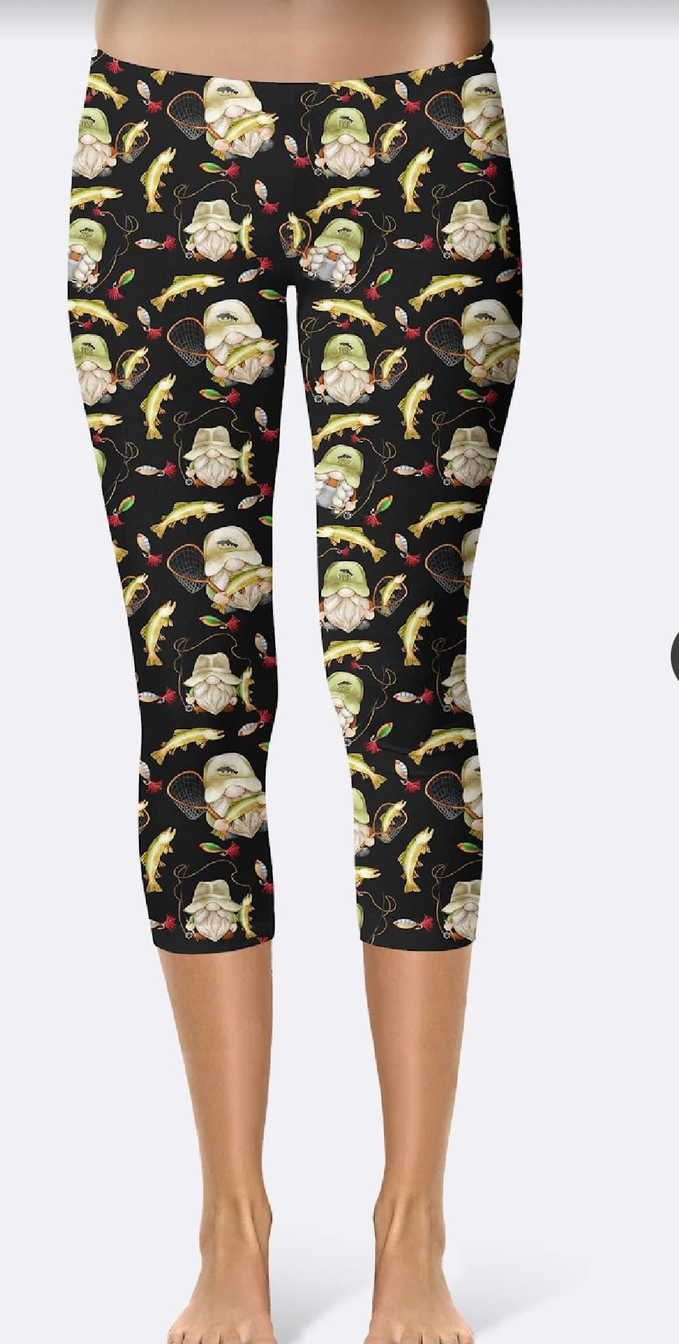 Fishing Gnome Capris