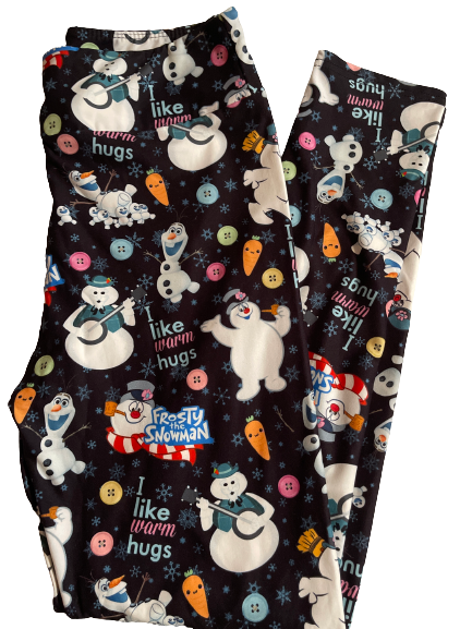 Famous snowman leggings