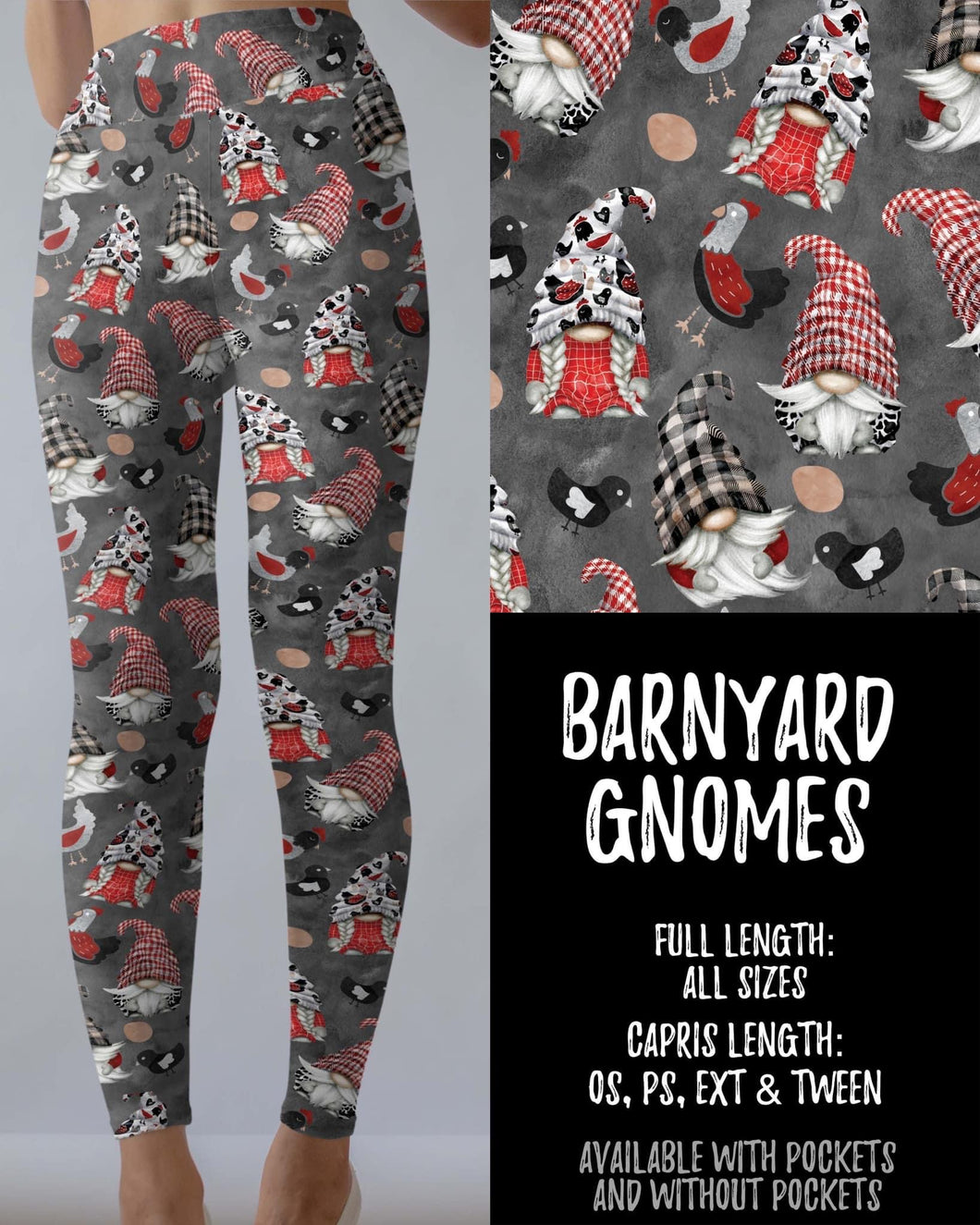 Barnyard Chicken Gnomes