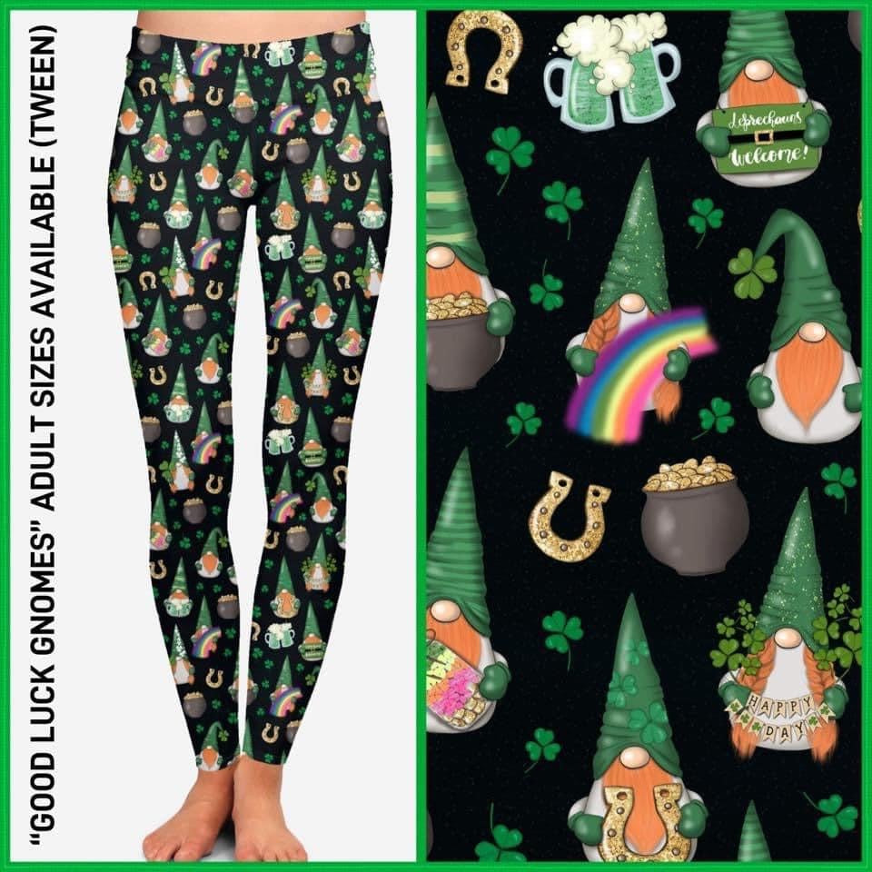 Good luck gnome leggings