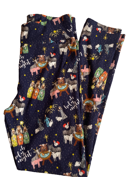 Oh Holy Night leggings