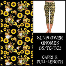 Load image into Gallery viewer, Sunflower gnome leggings
