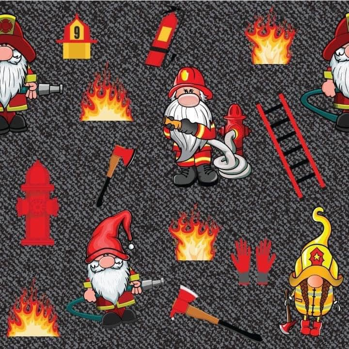 Firefighter gnomes  with Pockets
