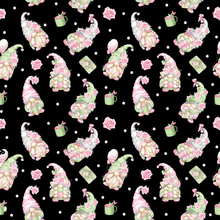 Load image into Gallery viewer, Shabby polka dot Gnome leggings
