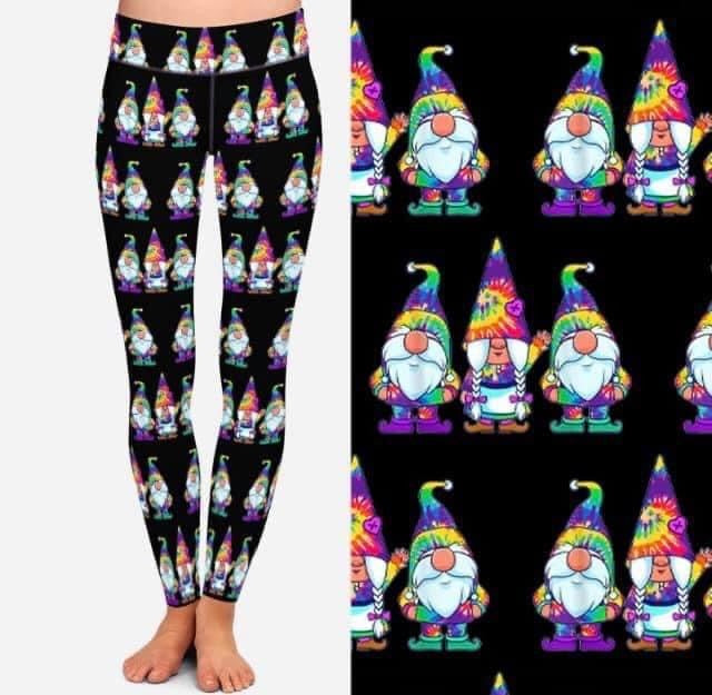 Groovy gnome leggings