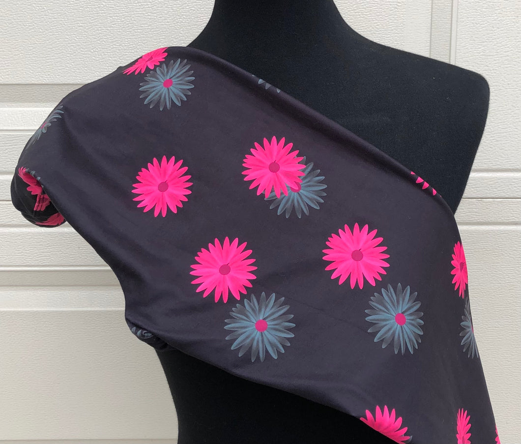 Hot Pink sunflower capris