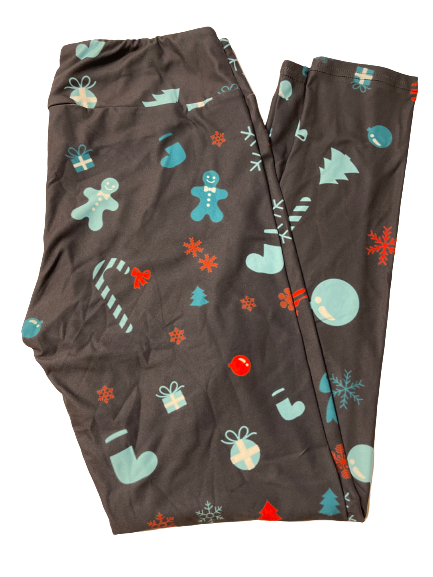 Christmas images leggings