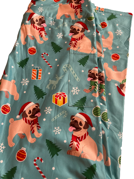 Adorable dog leggings with pockets