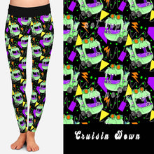 Load image into Gallery viewer, 90&#39;S TOON RUN-CRUISIN DOWN LEGGINGS/JOGGERS
