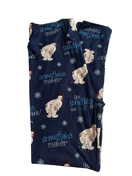 Naughty Snowman leggings