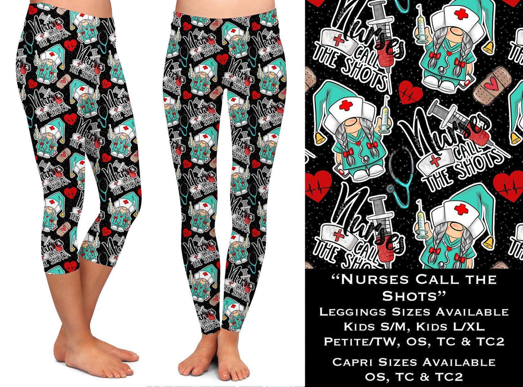 Nurse gnome leggings