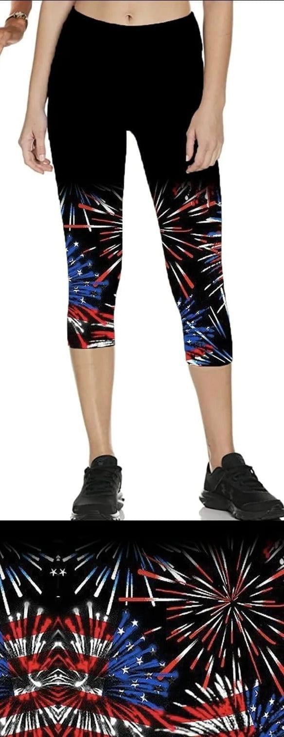 Fireworks Capris with pockets