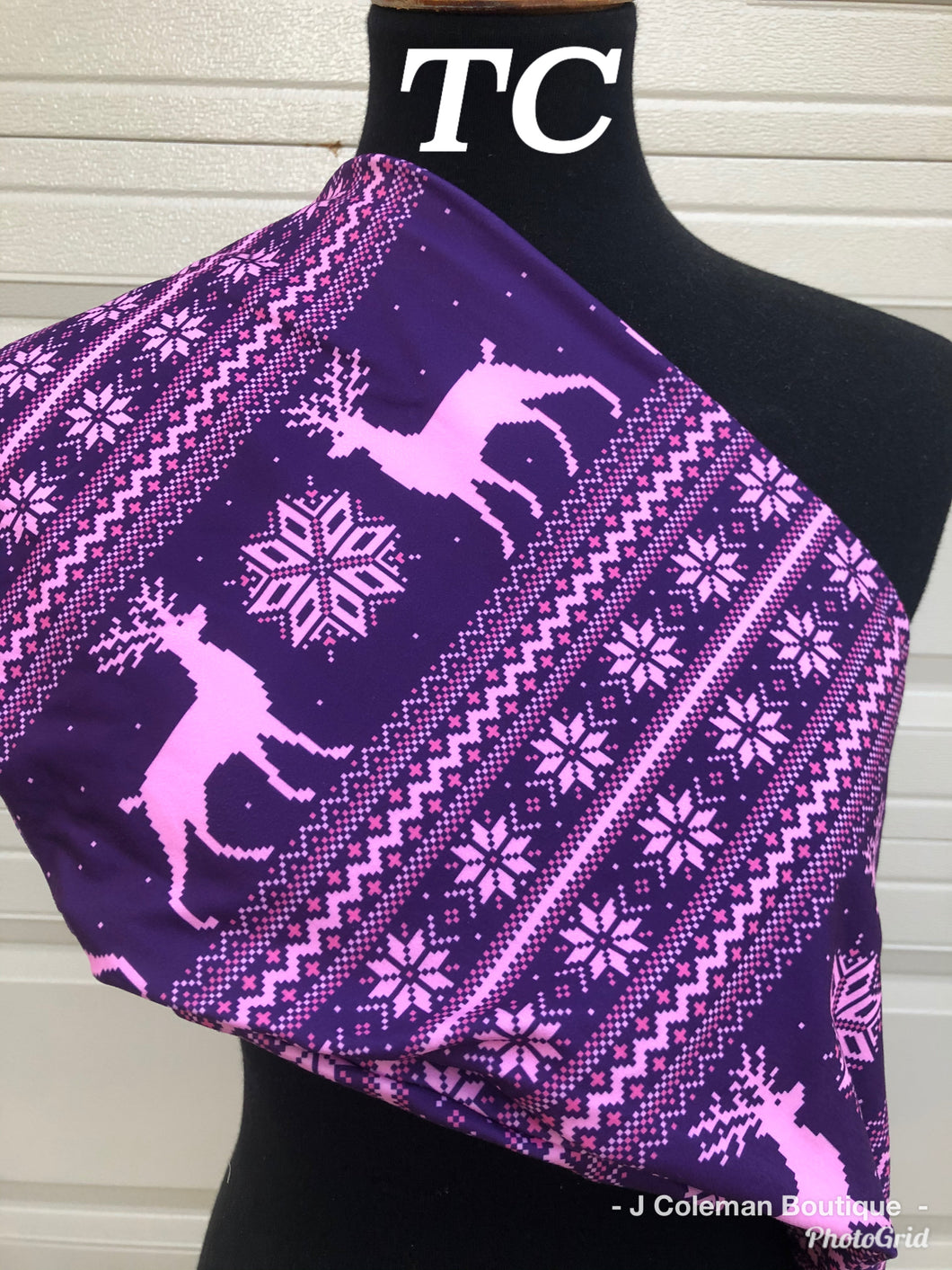 Purple wonderland leggings