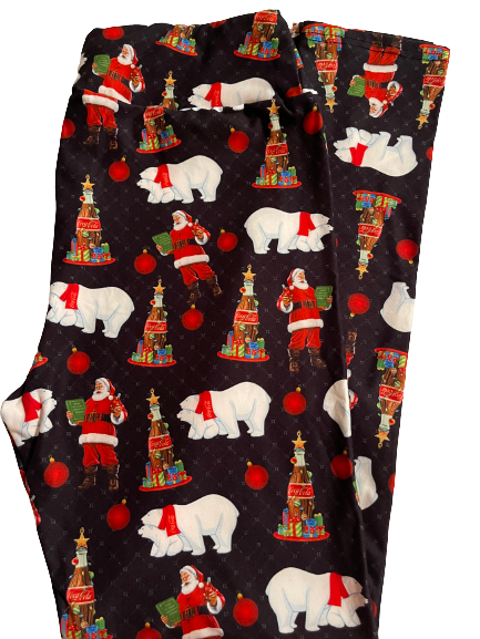 Soda Santa leggings
