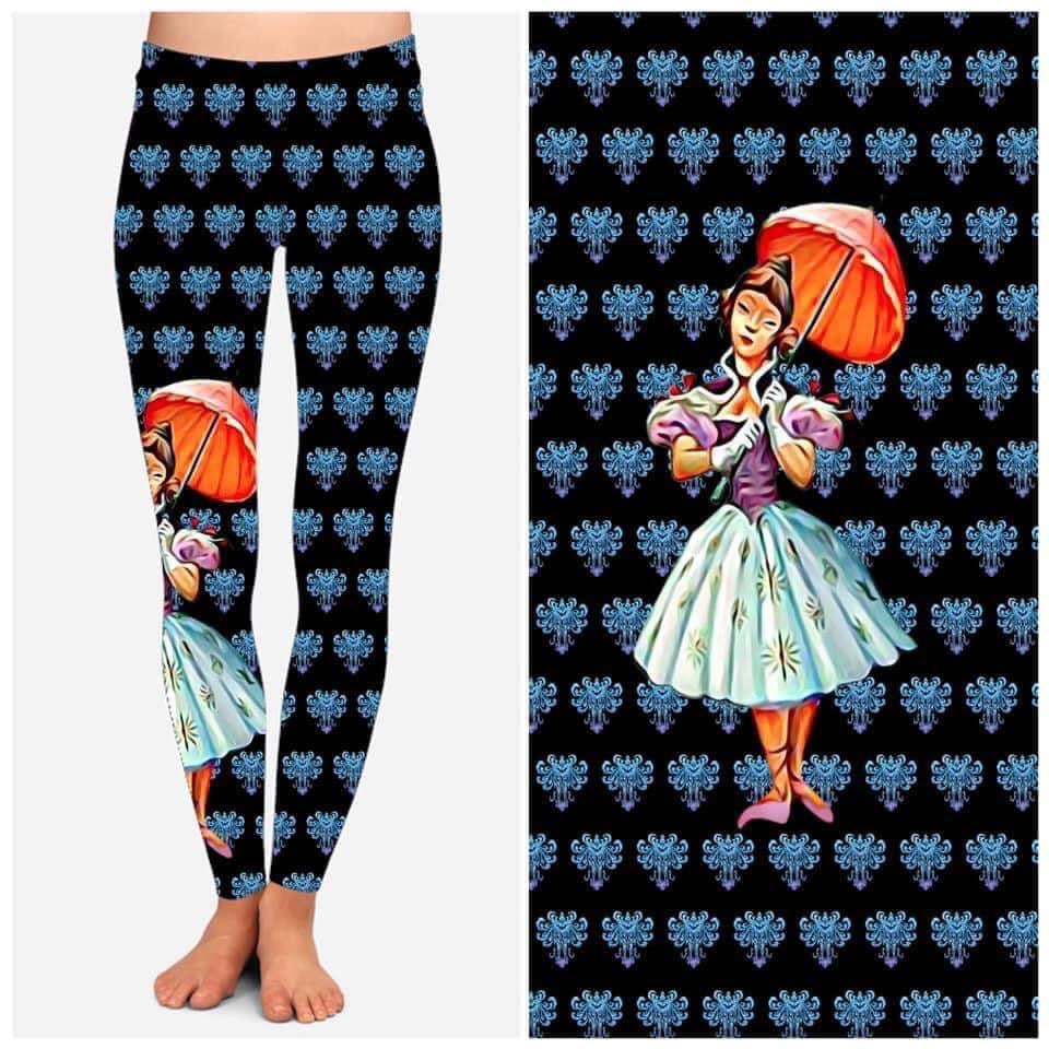 Ballerina girl leggings with 1 side pocket