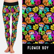 Load image into Gallery viewer, 90&#39;S TOON RUN-FLOWER BOY LEGGINGS/JOGGERS
