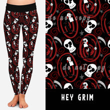 Load image into Gallery viewer, 90&#39;S TOON RUN- HEY GRIM LEGGINGS/JOGGERS
