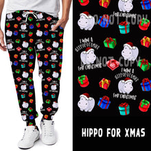 Load image into Gallery viewer, BATCH 59-HIPPO FOR XMAS LEGGINGS/JOGGERS
