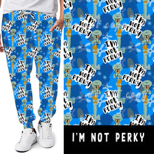 Load image into Gallery viewer, 90&#39;S TOON RUN- I&#39;M NOT PERKY LEGGINGS/JOGGERS
