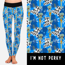 Load image into Gallery viewer, 90&#39;S TOON RUN- I&#39;M NOT PERKY LEGGINGS/JOGGERS
