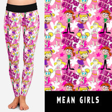 Load image into Gallery viewer, 90&#39;S TOON RUN- MEAN GIRLS LEGGINGS/JOGGERS
