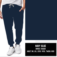 Load image into Gallery viewer, SOLIDS RUN-NAVY BLUE LEGGINGS/JOGGERS
