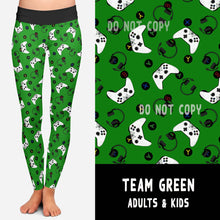 Load image into Gallery viewer, BATCH 61-TEAM GREEN LEGGINGS/JOGGERS
