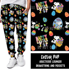 Load image into Gallery viewer, SPRING BASH RUN-EASTER PUP LEGGINGS/JOGGERS PREORDER CLOSING 12/17
